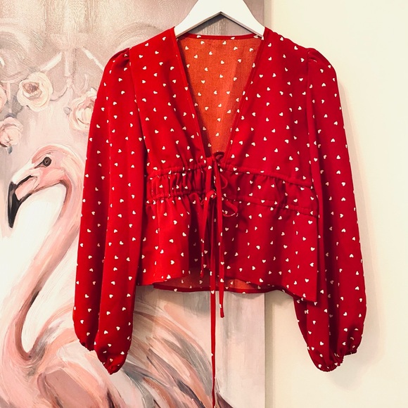 NEW SHEIN BLOUSE TOP - Picture 3 of 7